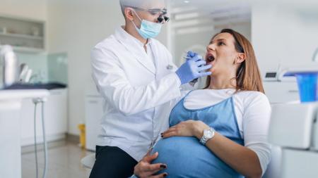 Byla jste v těhotenství na dentální hygieně?