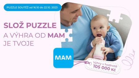 Pravidla soutěže Slož puzzle a výhra MAM je tvoje