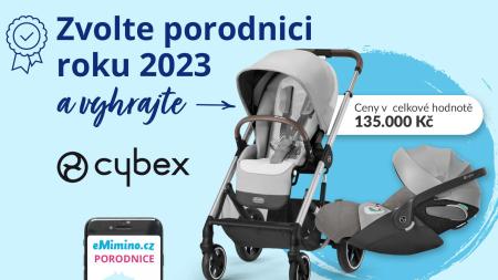 Zvolte Porodnici roku 2023 a vyhrajte ceny Cybex v hodnotě 135 000 Kč