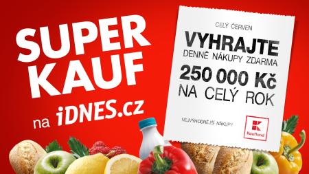 Super Kauf! Vyhrajte nákupy v Kauflandu za tisíce