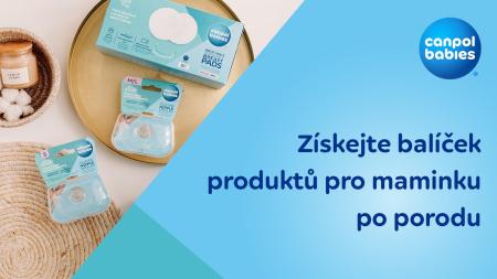 Den první: Máte už sbaleno do porodnice? Vyhrajte pomocníky Canpol babies!