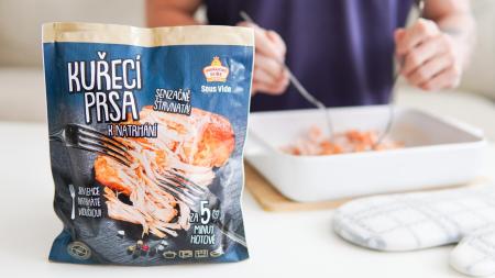 Znáte metodu sous-vide? Vyzkoušejte Kuřecí prsa k natrhání od Vodňanské drůbeže