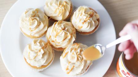 Cupcakes se slaným karamelem