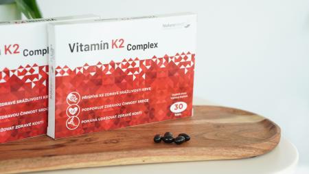 40 testerů vyzkouší měsíční balení Vitamínu K2 Complex