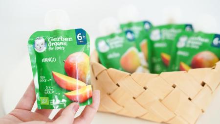 Přihlaste se do testování zdravých ovocných kapsiček GERBER Organic