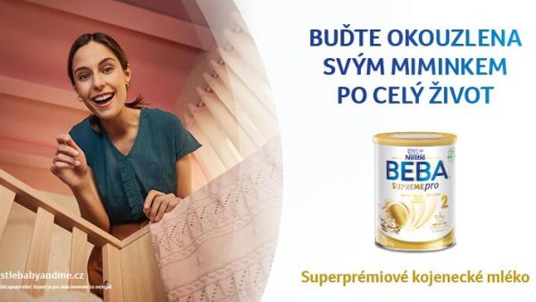 Pokračovací mléčná výživa BEBA SUPREMEpro 2 je správná volba pro vaše miminko