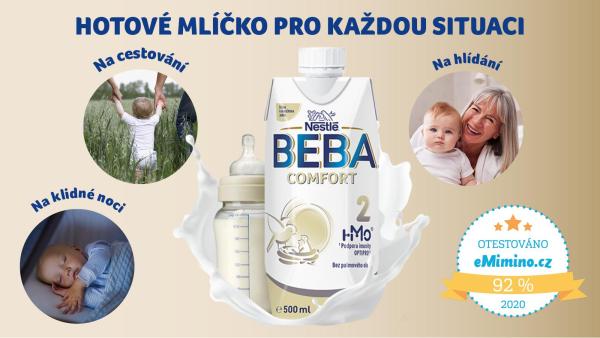 V balíčku najdete i cestovní verzi BEBA Comfort 2.