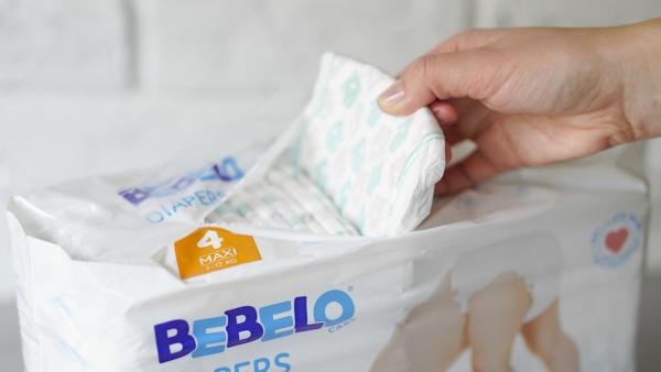 S plenkami BEBELO zůstává pokožka kolem zadečku bez podráždění.