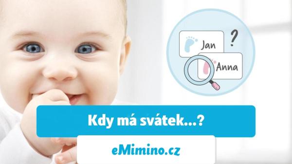 Kdy má svátek, kdy slaví svítek? Snadno zjistíte na eMimino.cz