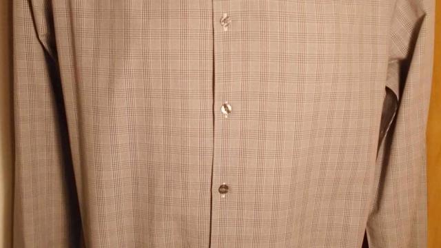 Pánská super slim károvaná košile M&S/42-L/2x57cm