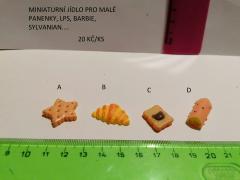 miniaturní jídlo pro malé panenky