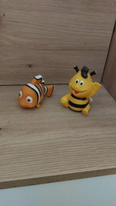 Šplíchátka na vodu - gumový Nemo a Vilík