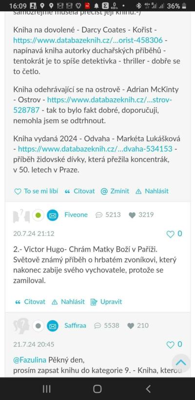 Filmy, seriály, muzika, knížky, hry | Letní čtenářské bingo 2024
