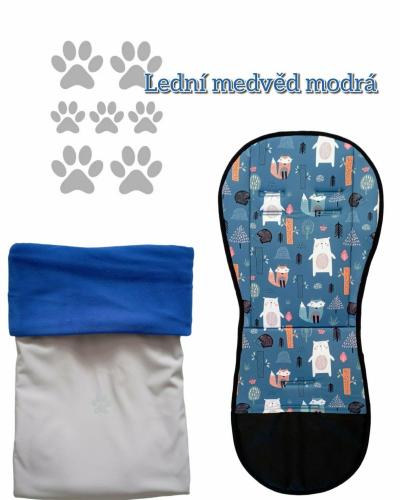 REFLEXNÍ NEPROMOKAVÉ SOFTSHELL NEPADACÍ DEKY NA KOČÁRKY