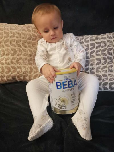 Recenze z kampaně Otestováno: Jak hodnotíte pokračovací mléko BEBA COMFORT 2?