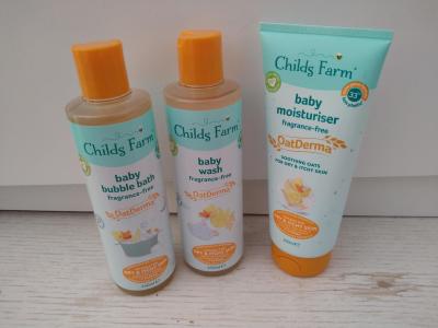 Recenze z kampaně 20 dětí otestovalo Childs Farm: Pomohla řada Baby OatDerma s atopickou pokožkou?