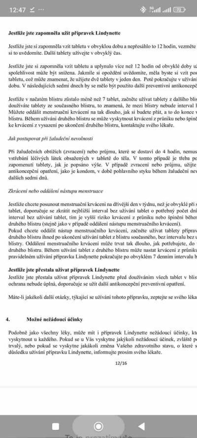 Antikoncepce | Zapomenutá hormonální antikoncepce - nevím, který den