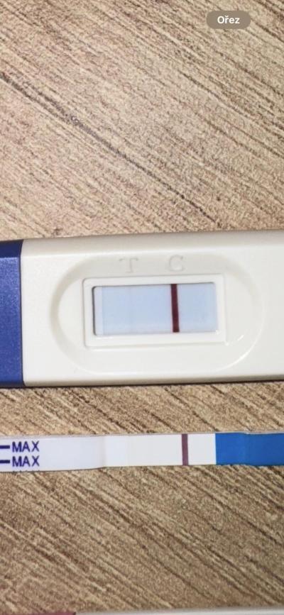 Testování a těhotenský test | 5 dni pres ms slaba carka
