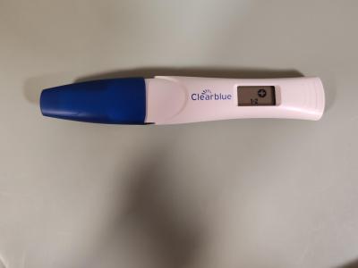 Testování a těhotenský test | Těhotenský test clearblue.Pozitivní