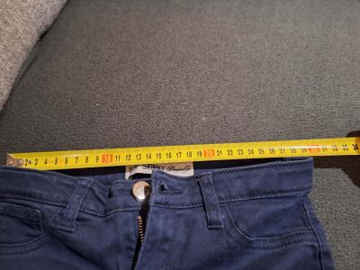 dívčí džíny vel. 122cm(6-7let) značky Skinny Denim Go.