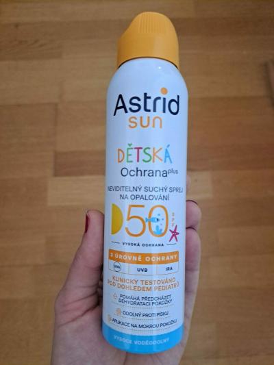 Recenze z kampaně Otestovaly jste dětský neviditelný suchý sprej na opalování: Jak hodnotíte novinku od ASTRID SUN?