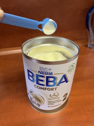 Recenze z kampaně Otestováno: Jak hodnotíte pokračovací mléko BEBA COMFORT 2?