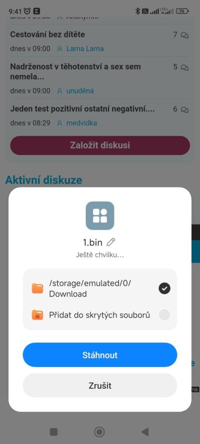 Dotazy pro adminy | Chyba v Matrixu /e-miminu/