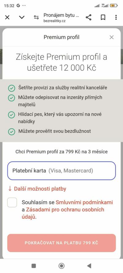 Domácnost | Účet na bezrealitky.cz