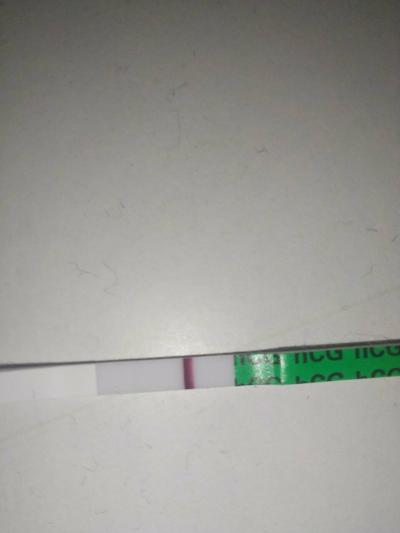 Testování a těhotenský test | Je tam slabý duch ?