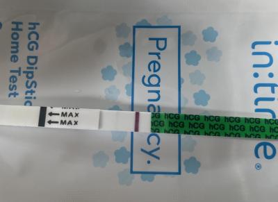 Testování a těhotenský test | Test in time. Zkušenost? Vidíte něco?