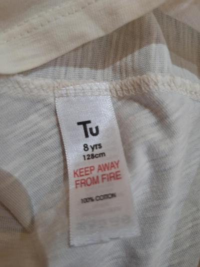 dívčí tričko zn. TU, vel. 8 let(128cm).