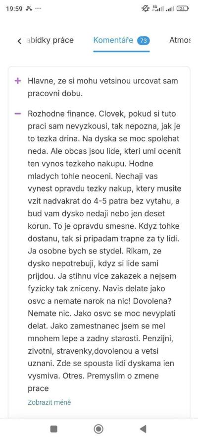 Zaměstnání | Práce v košíku/ rohlíku?