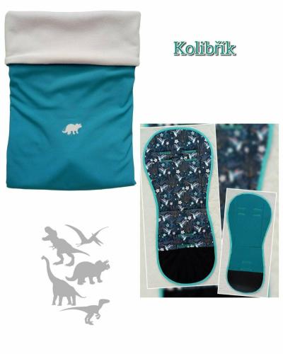 REFLEXNÍ NEPROMOKAVÉ SOFTSHELL NEPADACÍ DEKY NA KOČÁRKY