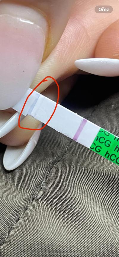 Testování a těhotenský test | Duch na testu intimed, první test