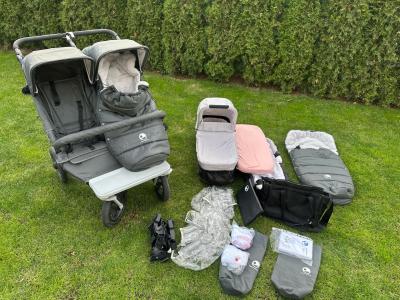 Dvojčatové a sourozenecké kočárky | Easy Walker Duo - trojkombinace