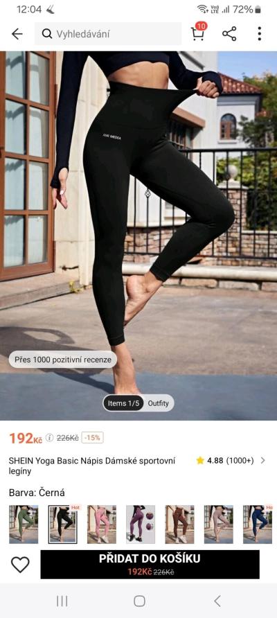 Jak obléct? | Neprůsvitné legíny ze shein