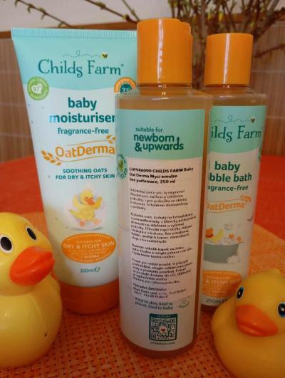Recenze z kampaně 20 dětí otestovalo Childs Farm: Pomohla řada Baby OatDerma s atopickou pokožkou?