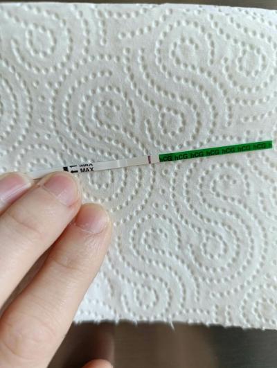 Testování a těhotenský test | Test Pepino 7dpo