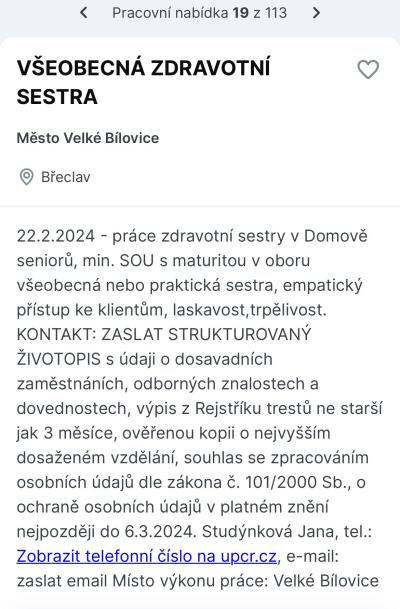 Zaměstnání | Nedaří se mi najít práci, úzkosti..