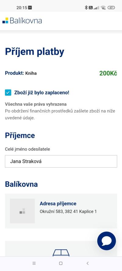 Vše možné | Balíček před Balíkovnu