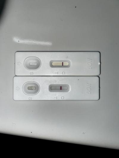 Testování a těhotenský test | Pozitivní pepino test v limitu
