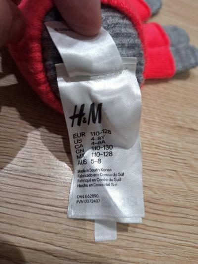dívčí rukavice Disney, značky H&M, vel. 110-128