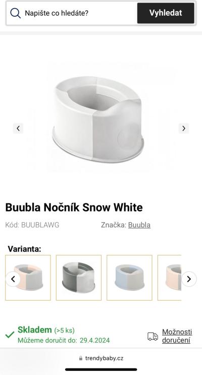 Nočníkové hrátky | 2,5 roku a čůrání mimo domov