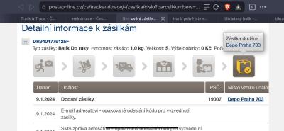 Domácnost | Ukradený balík