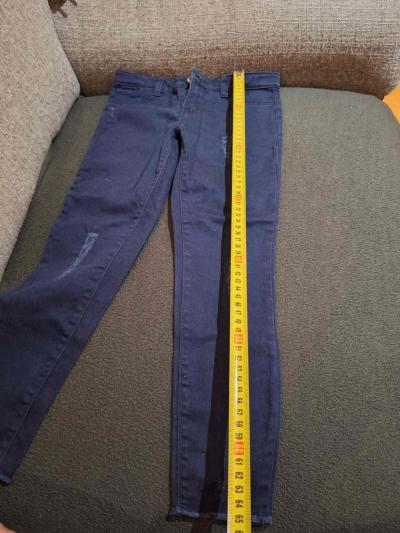dívčí džíny vel. 122cm(6-7let) značky Skinny Denim Go.