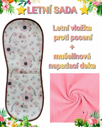 LETNÍ PODLOŽKY DO KOČÁRKU PROTI POCENÍ