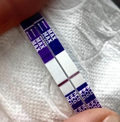 Testování a těhotenský test | Druhá // nebo ryska?