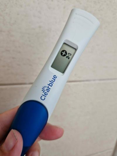 Snažení | Clearblue 2-3, 22 dpo