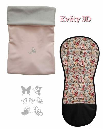 REFLEXNÍ NEPROMOKAVÉ SOFTSHELL NEPADACÍ DEKY NA KOČÁRKY