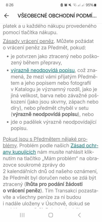Nakupujeme - obchody, reklamace | Vinted - nákup přes tlačítko
